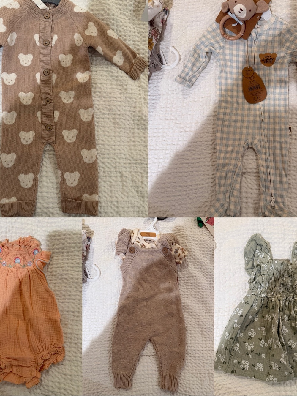 0-3M 5 Baby Girl Outfits